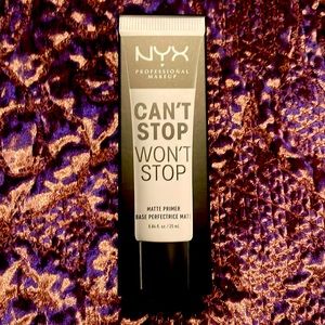 Matte primer can’t stop won’t stop NYX